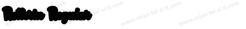Rotterin Regular字体转换